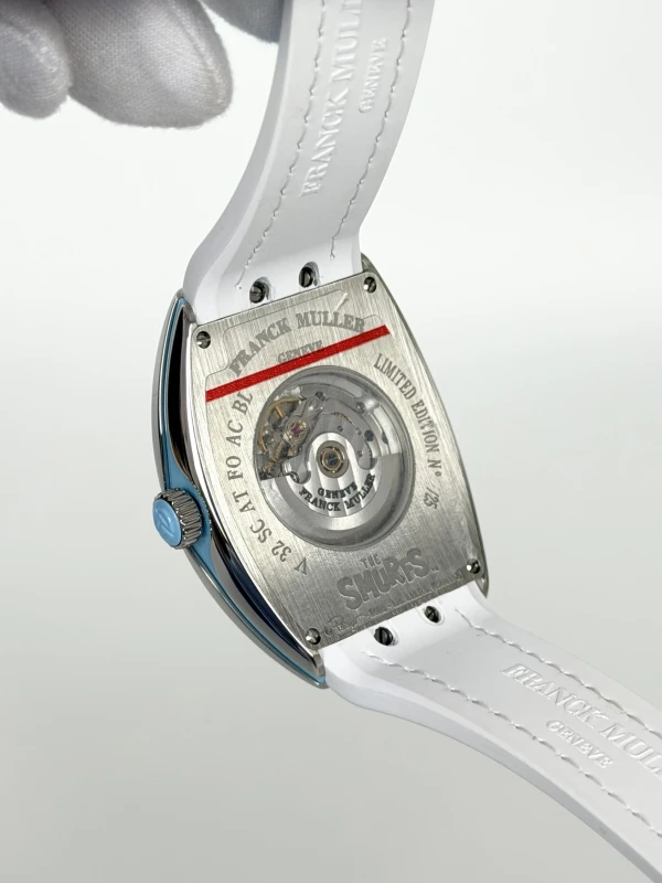 Franck Muller Vanguard Smurfette Blue V 32 SC AT FO SMURFETTE (BL) 7