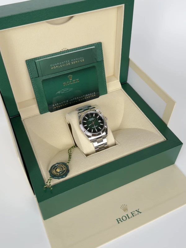 Rolex Datejust 41mm Steel and White Gold 126334-0033 5