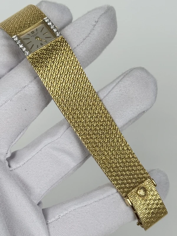 Patek Philippe Yellow Gold Diamond Bezel Vintage Ladies Watch 3319/1 4