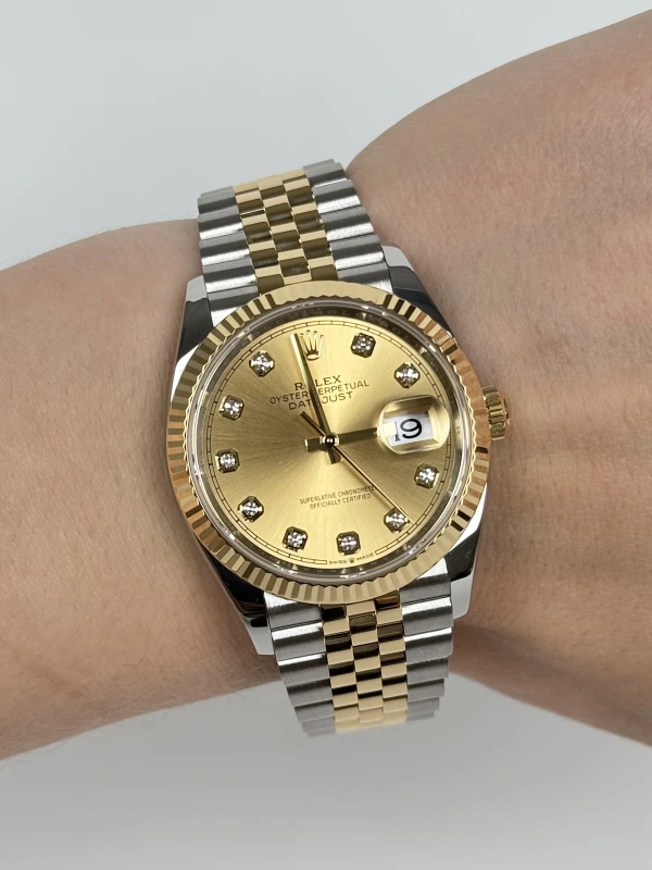Rolex 36 MM, OYSTERSTEEL AND YELLOW GOLD 126233-0017 7