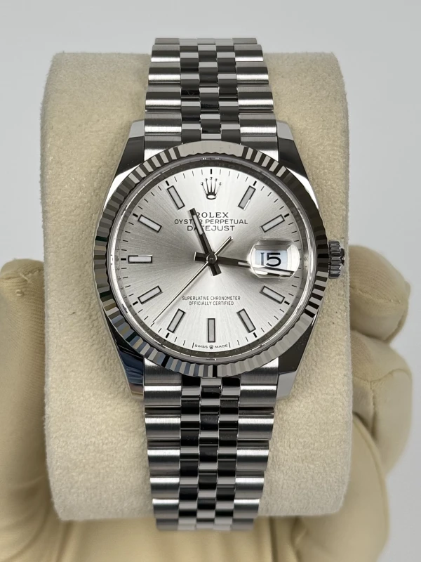 Rolex 36mm Steel and White Gold 126234-0013 2