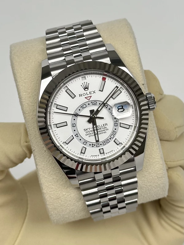 Rolex 42mm Steel and White Gold 336934-0004 3