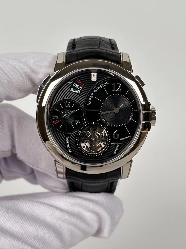 Harry Winston GMT Tourbillon MIDATG45WW001 Shanghai Limited Edition 2