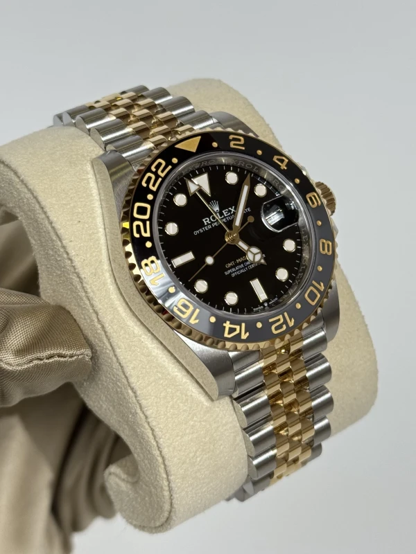 Rolex GMT Master II 40mm Steel and Yellow Gold 126713grnr-0001 2