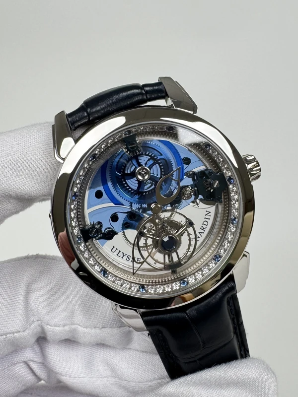 Ulysse Nardin Royal Blue Tourbillon 41 мм 799-80 3