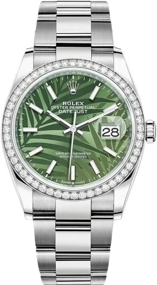 Datejust 36mm Steel and White Gold