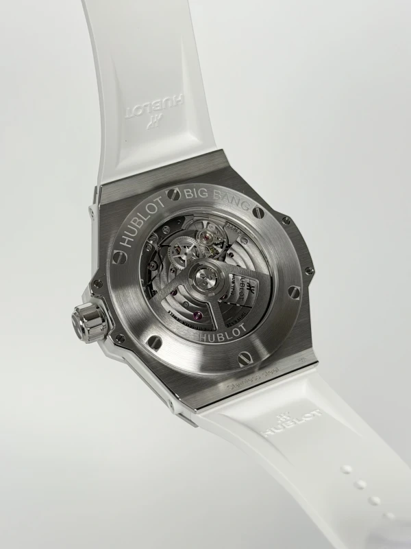 Hublot One Click Steel White Diamonds 465.SE.2010.RW.1204 7