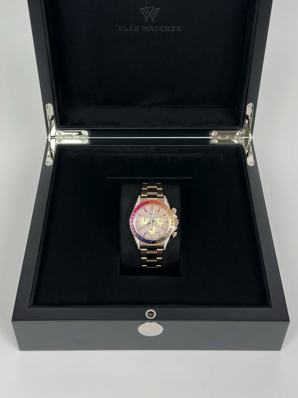 Rolex Cosmograph 40mm Everose Gold 'Rainbow' 126505XLAB 6