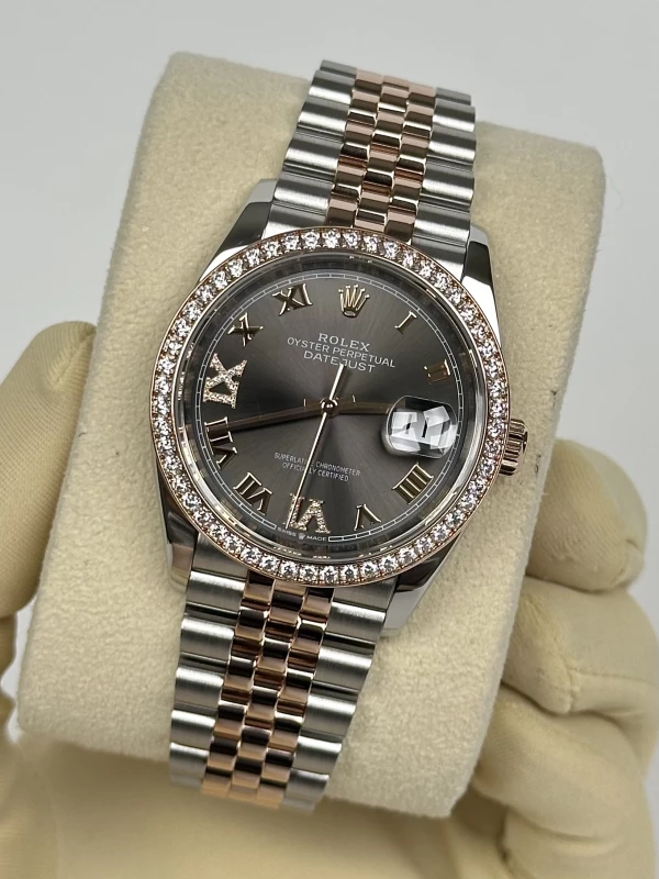 Rolex 36mm Steel and Everose Gold  126281rbr-0011 4