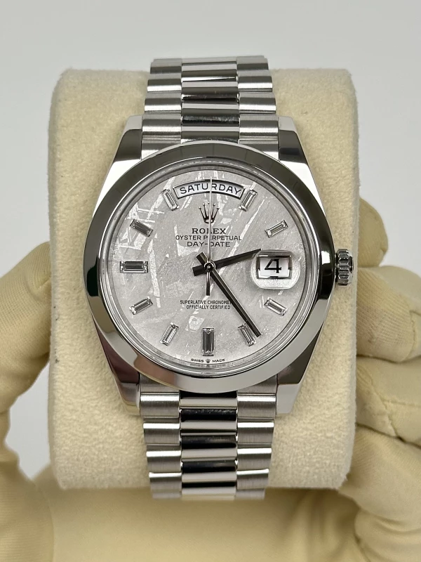 Rolex 40 mm, platinum 228206-0036 2