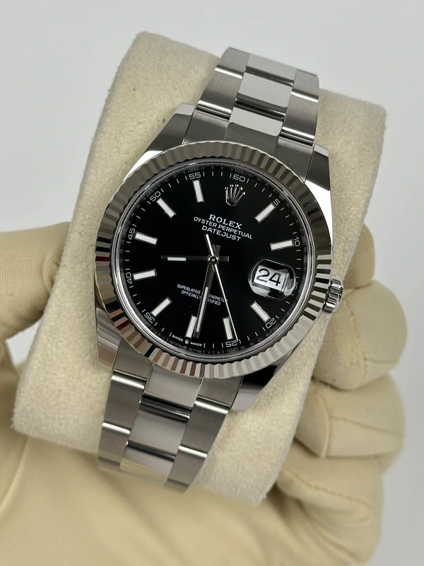 Rolex 41 mm, steel and white gold 126334-0017 3