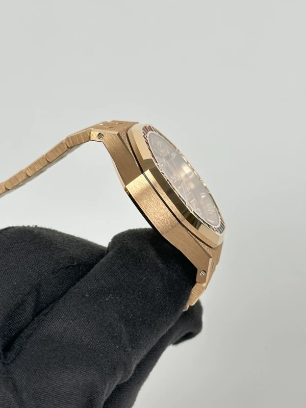 Audemars Piguet Double Balance Wheel Openworked 37 mm 'Frosted' 15468OR.YG.1259OR.01 4