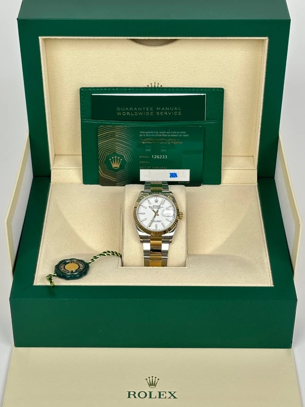 Rolex 36 mm, Oystersteel and yellow gold 126233-0020 5