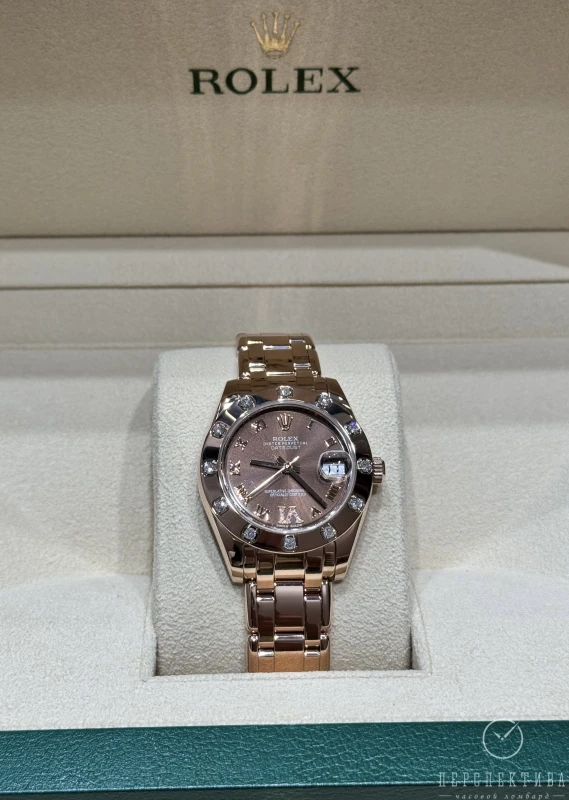 Rolex Everose Gold 34 mm 81315 brdr 2