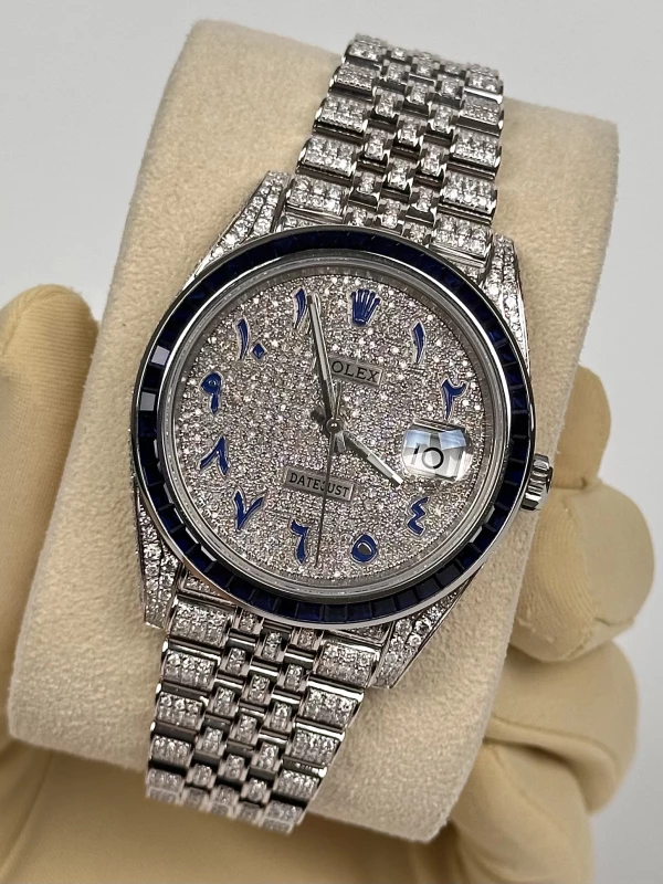 Rolex 41 mm 126300FIX saphir 4