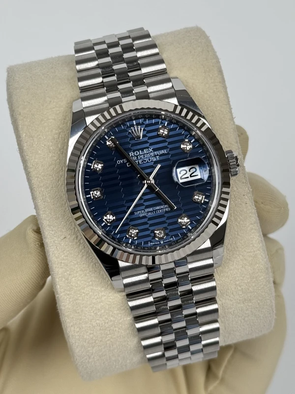 Rolex Datejust 36mm Steel and White Gold 126234-0057 3