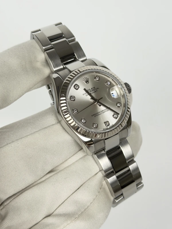 Rolex 31mm Steel and White Gold 178274-0030 2