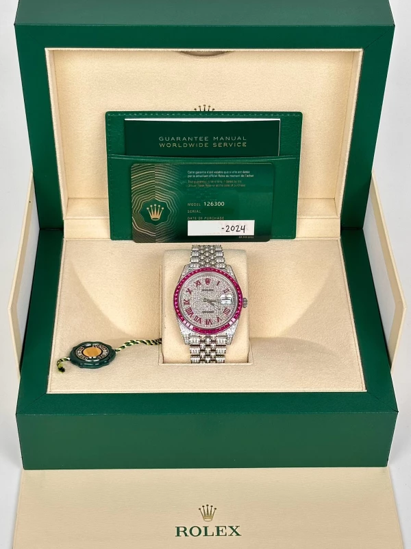 Rolex 41 mm 126300FIX ruby 5
