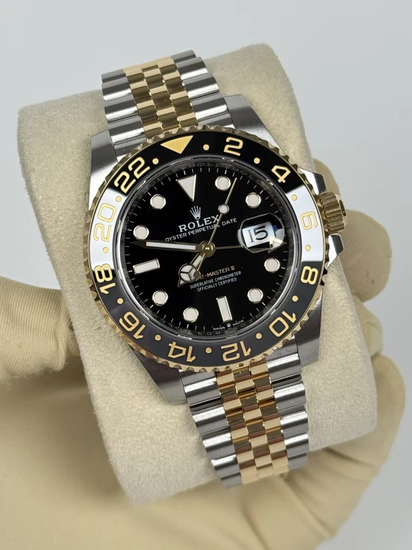 Rolex GMT Master II 40mm Steel and Yellow Gold 126713grnr-0001 3