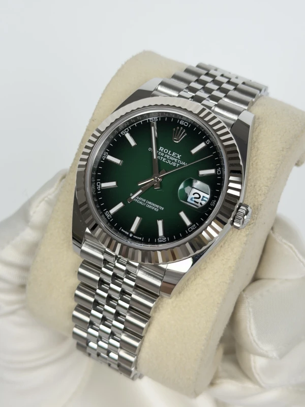 Rolex Datejust 41mm Steel and White Gold 126334-0034 3