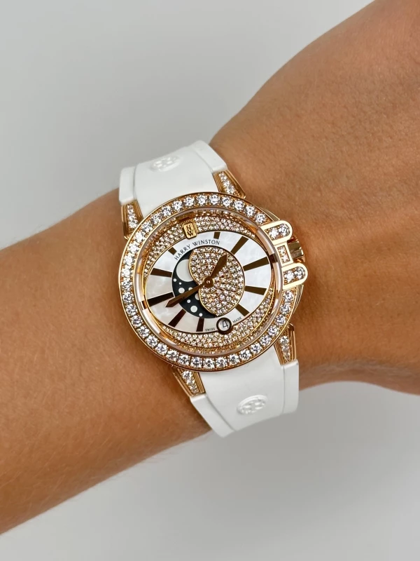 Harry Winston Lady Moon Phase OCEQMP36RR002 9