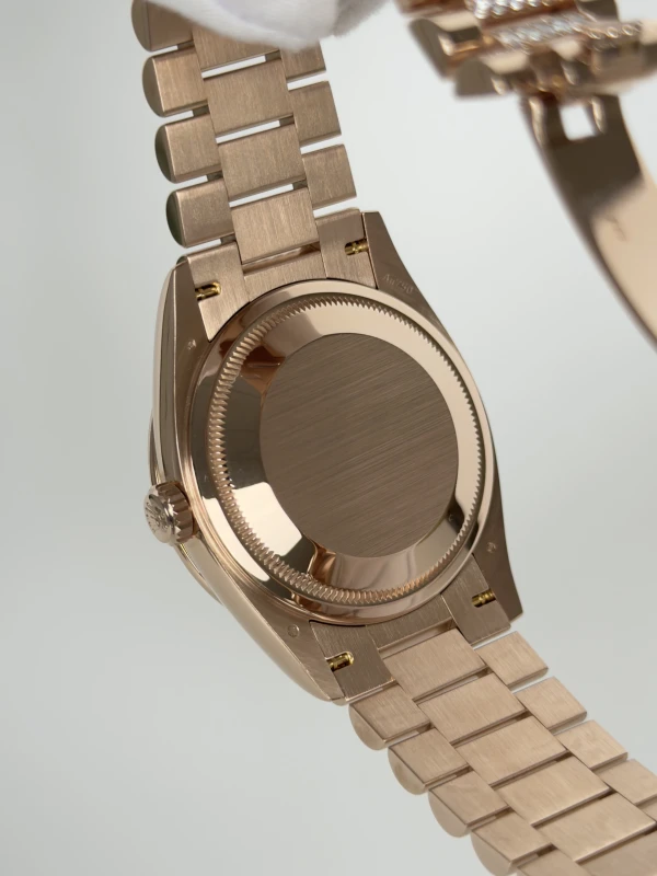 Rolex 36mm Everose Gold 128345rbr-0043 6