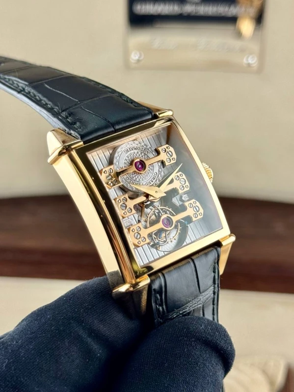 Girard Perregaux Vintage 1945 Triple Bridge Tourbillon 99870-52-000-BA6A 8