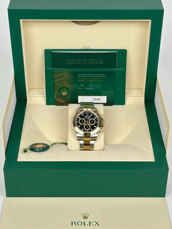 Rolex Cosmograph 40mm Steel and Yellow Gold 126503-0003 5