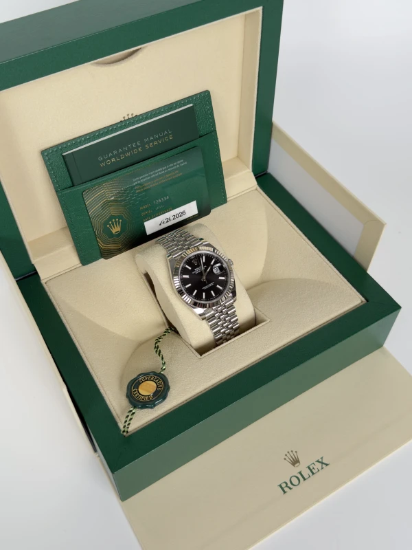 Rolex 41 mm, steel and white gold 126334-0018 5