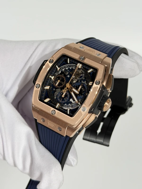 Hublot KING GOLD BLUE 642.OX.7180.RX 4