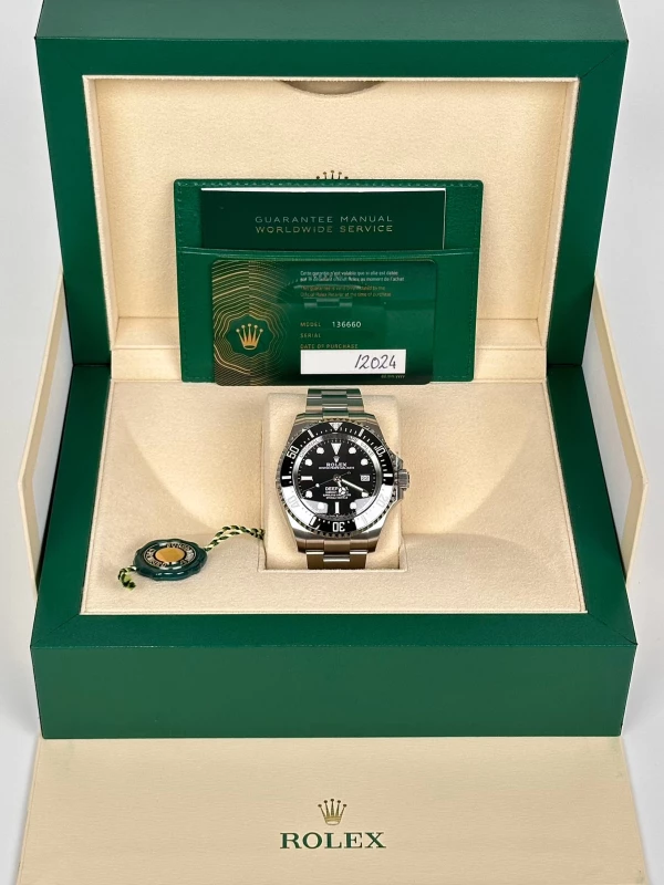 Rolex Deepsea 44mm Steel 136660-0004 5