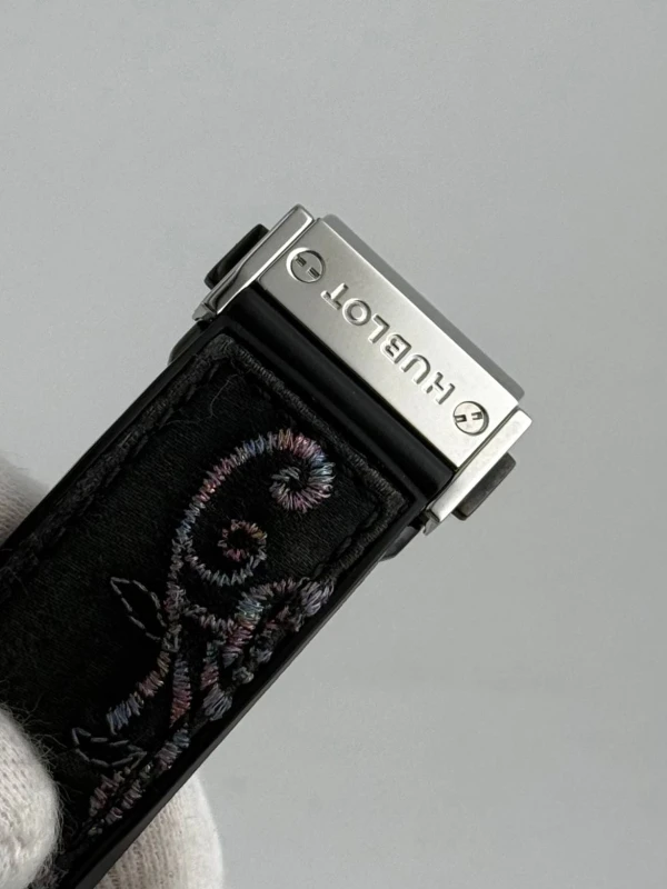 Hublot Broderie Sugar Skull Stee 343.SS.6599.NR.1233 4