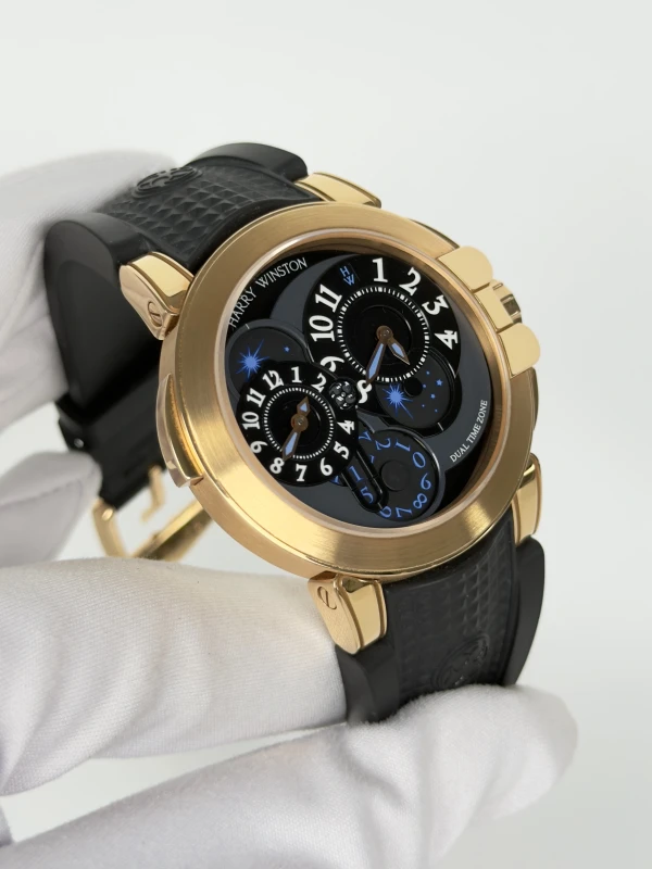 Harry Winston Dual Time Rose Gold OCEATZ44RR005 3