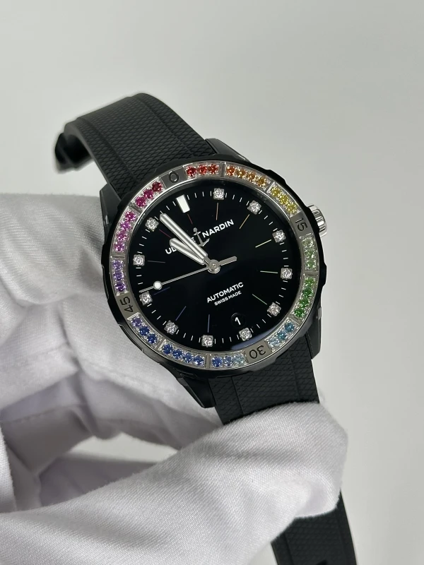 Ulysse Nardin Diver Lady Diver Rainbow 39 mm 8163-182B1LE-2A-RAIN/3A 3