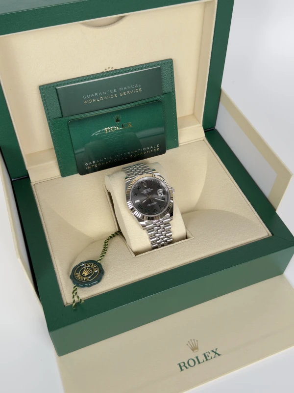 Rolex 41mm Steel and White Gold 126334-0022 5