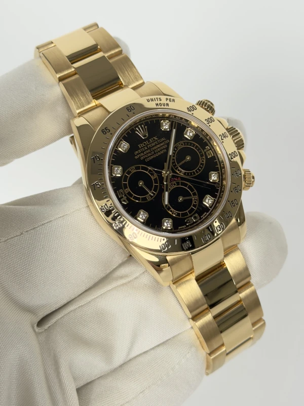 Rolex Cosmograph 40mm Yellow Gold 116528 bks 2