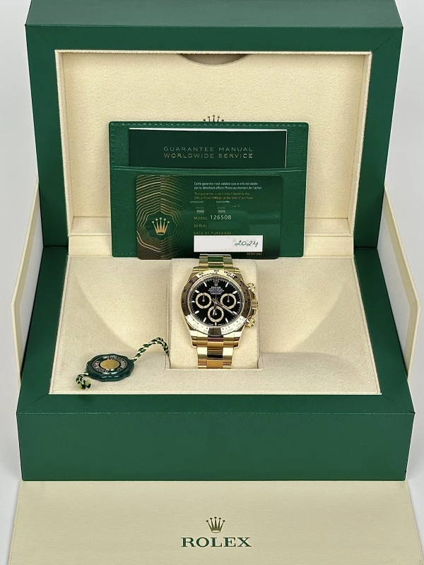 Rolex Cosmograph 40mm Yellow Gold 126508-0004 5