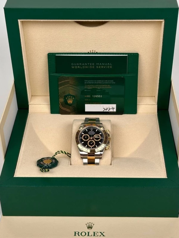 Rolex Cosmograph 40mm Steel and Yellow Gold 126503-0003 изображение - 7
