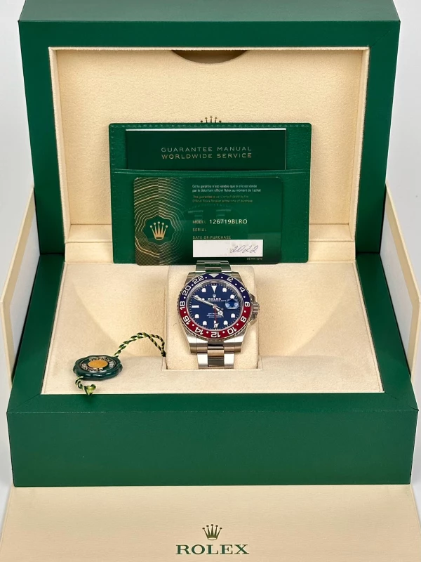 Rolex 40mm White Gold 126719BLRO-0003 5
