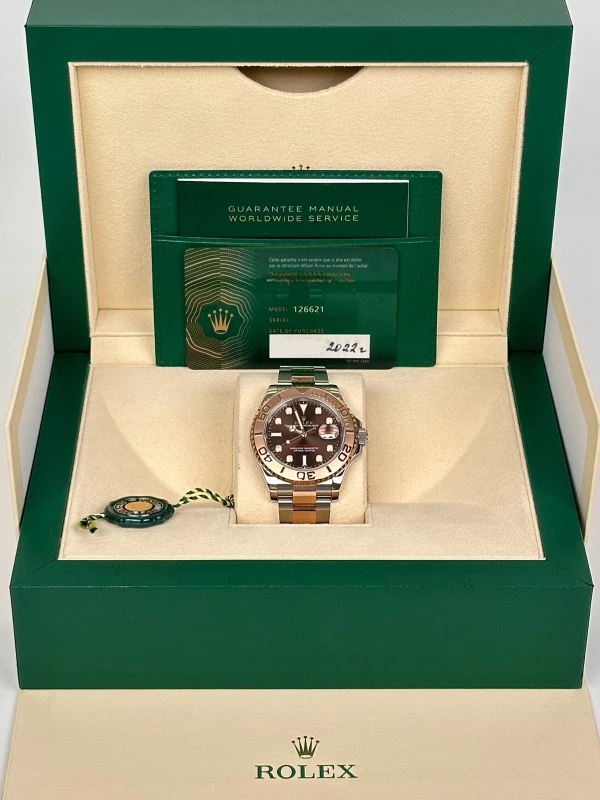 Rolex 40 MM, OYSTERSTEEL AND EVEROSE GOL 126621-0001 5