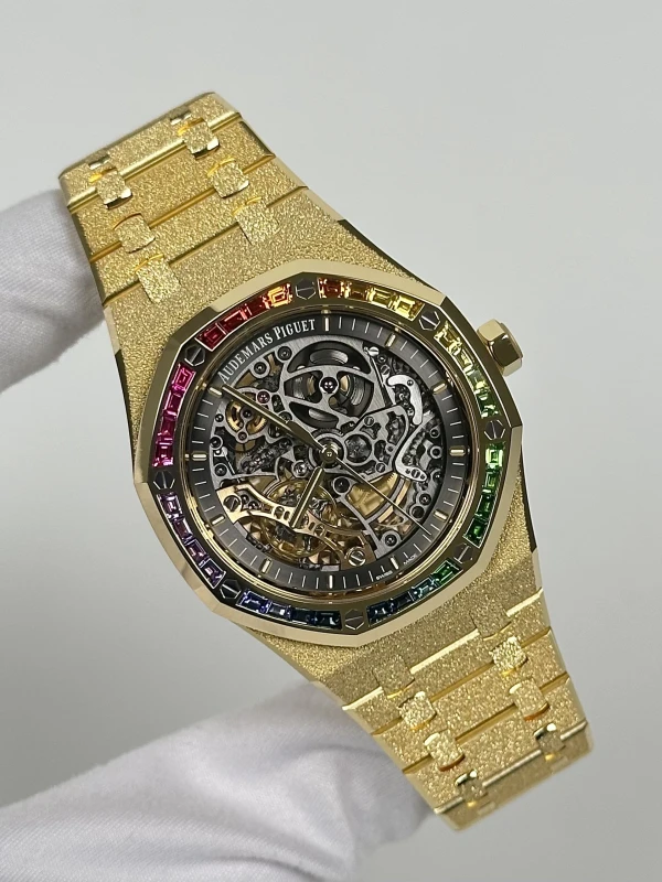 Audemars Piguet FROSTED GOLD DOUBLE BALACNE 15412BA.YG.1224BA.01-B 2