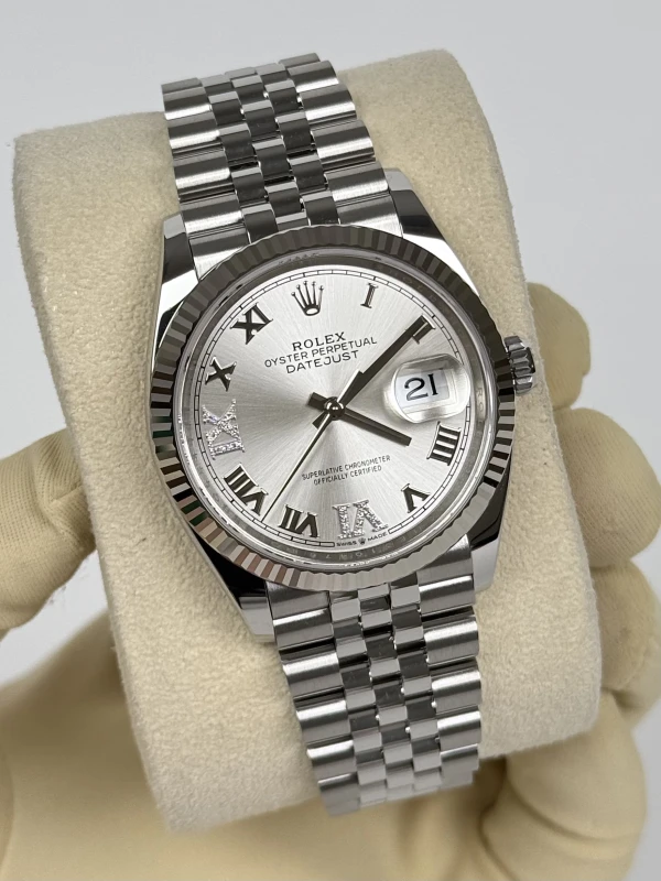 Rolex 36mm Steel and White Gold 126234-0029 3