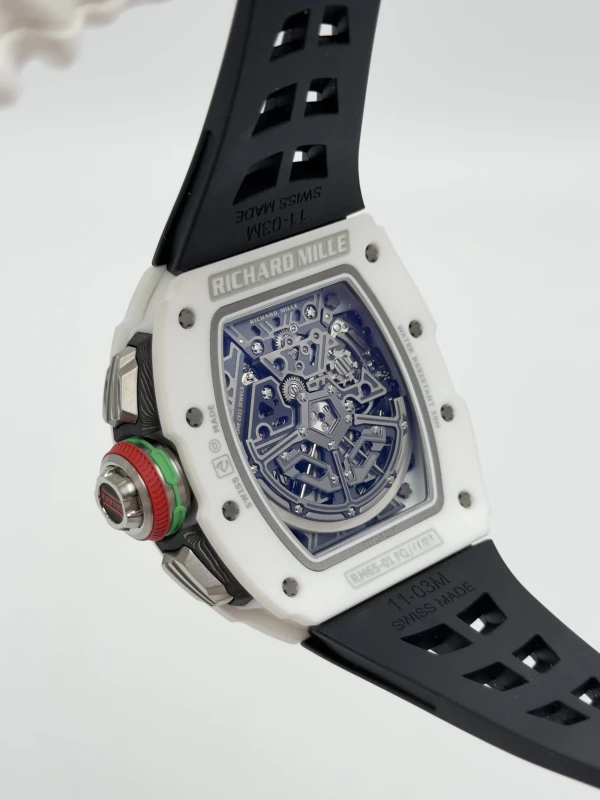 Richard Mille Split-Seconds Chronograph White NTPT RM 65-01 6