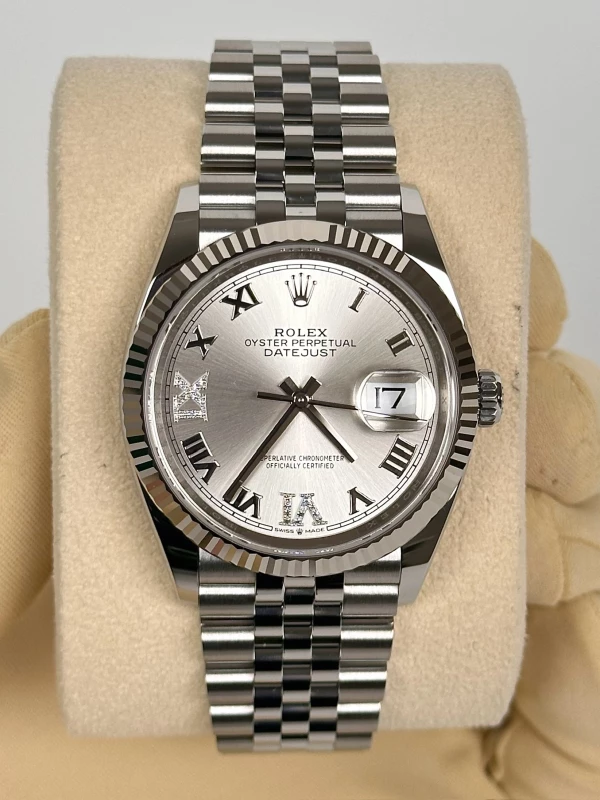 Rolex 36mm Steel and White Gold 126234-0029 2