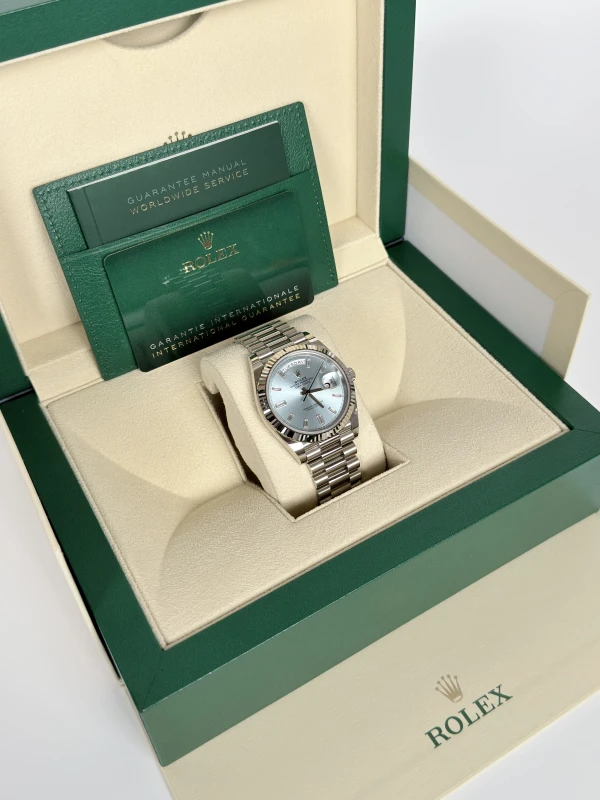 Rolex 40 White Gold 228239 Ice Blue 7