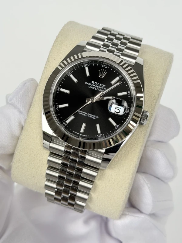 Rolex 41 mm, steel and white gold 126334-0018 3