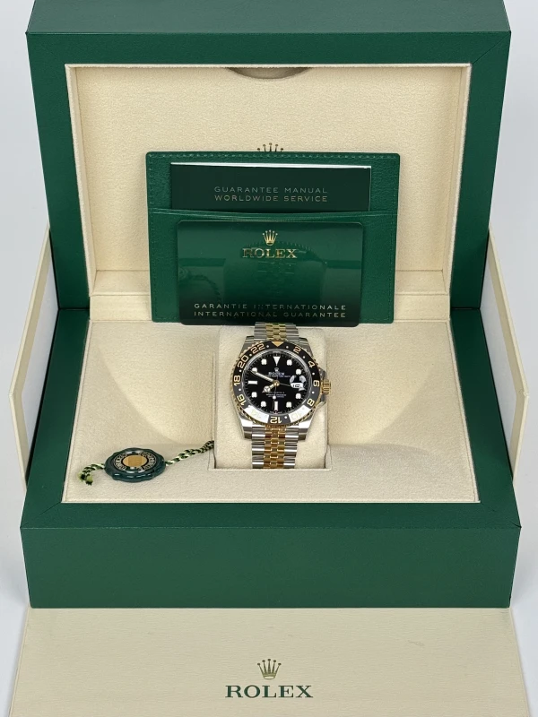 Rolex GMT Master II 40mm Steel and Yellow Gold 126713grnr-0001 5
