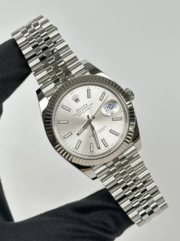 Rolex 41 mm, steel and white gold 126334-0004 2