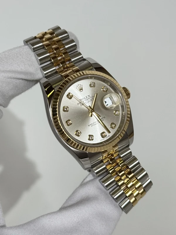 Rolex 36mm Steel and Yellow Gold 116233 sdj 2