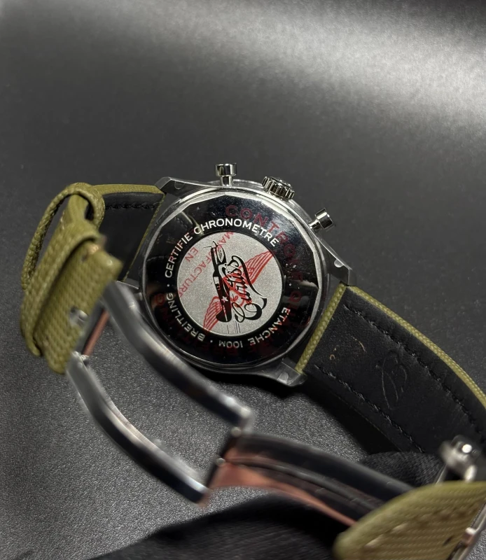 Breitling 8 Chronograph 43 Curtiss Warhawk A133161A1L1X2 3